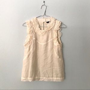 French Connection Ruffle Blouse